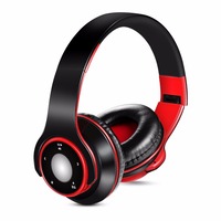 Darmowa wysyłka kolorowe słuchawki Stereo Audio Mp3 Bluetooth słuchawki bezprzewodowe słuchawki wsparcie karty SD z mikrofonem grać 20 godzin 1